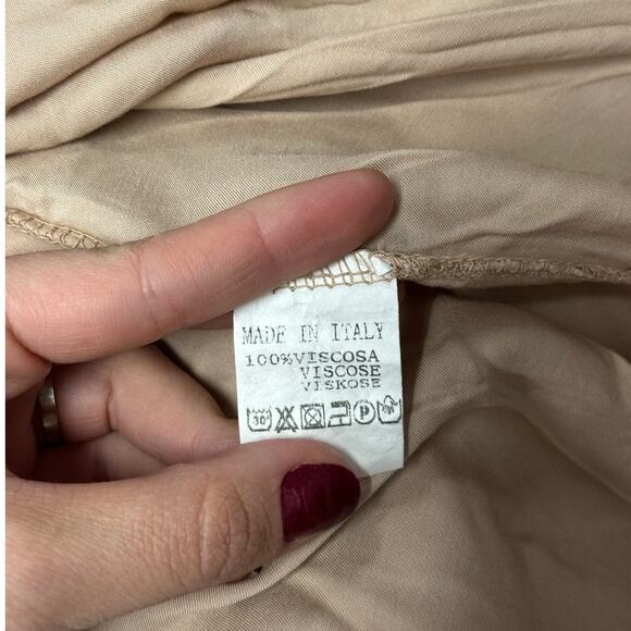 Silk & Salt Viscose Midi Dress Women’s One Size - Picture 6 of 7